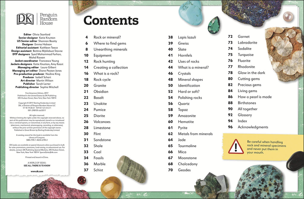 My Book of Rocks & Minerals | Books