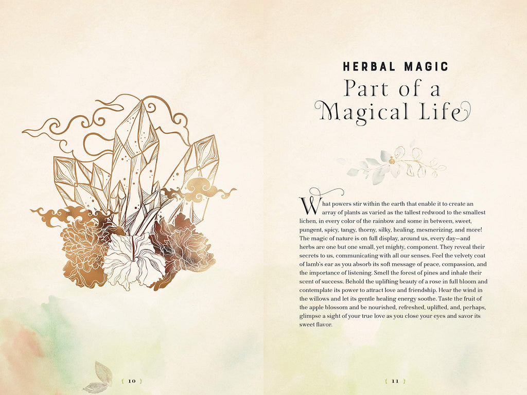 Herbal Magic: A Handbook of Natural Spells, Charms and Potions // by Aurora Kane | Books