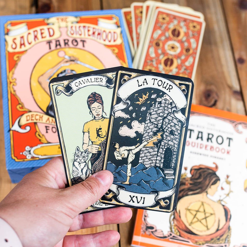 The Sacred Sisterhood Tarot: Deck and Guidebook for Fierce Women | Decks