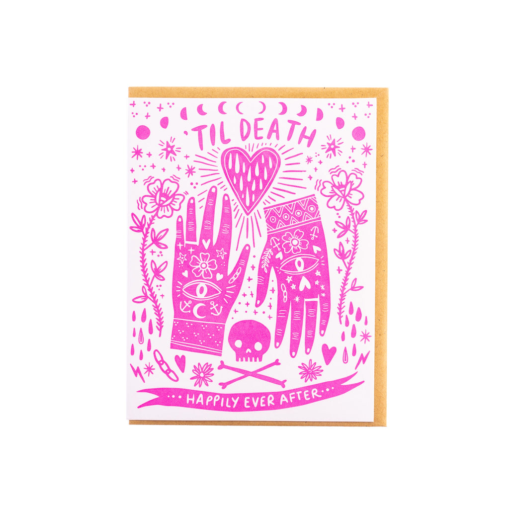 Hello Lucky // Til Death Greeting Card | Greeting Cards