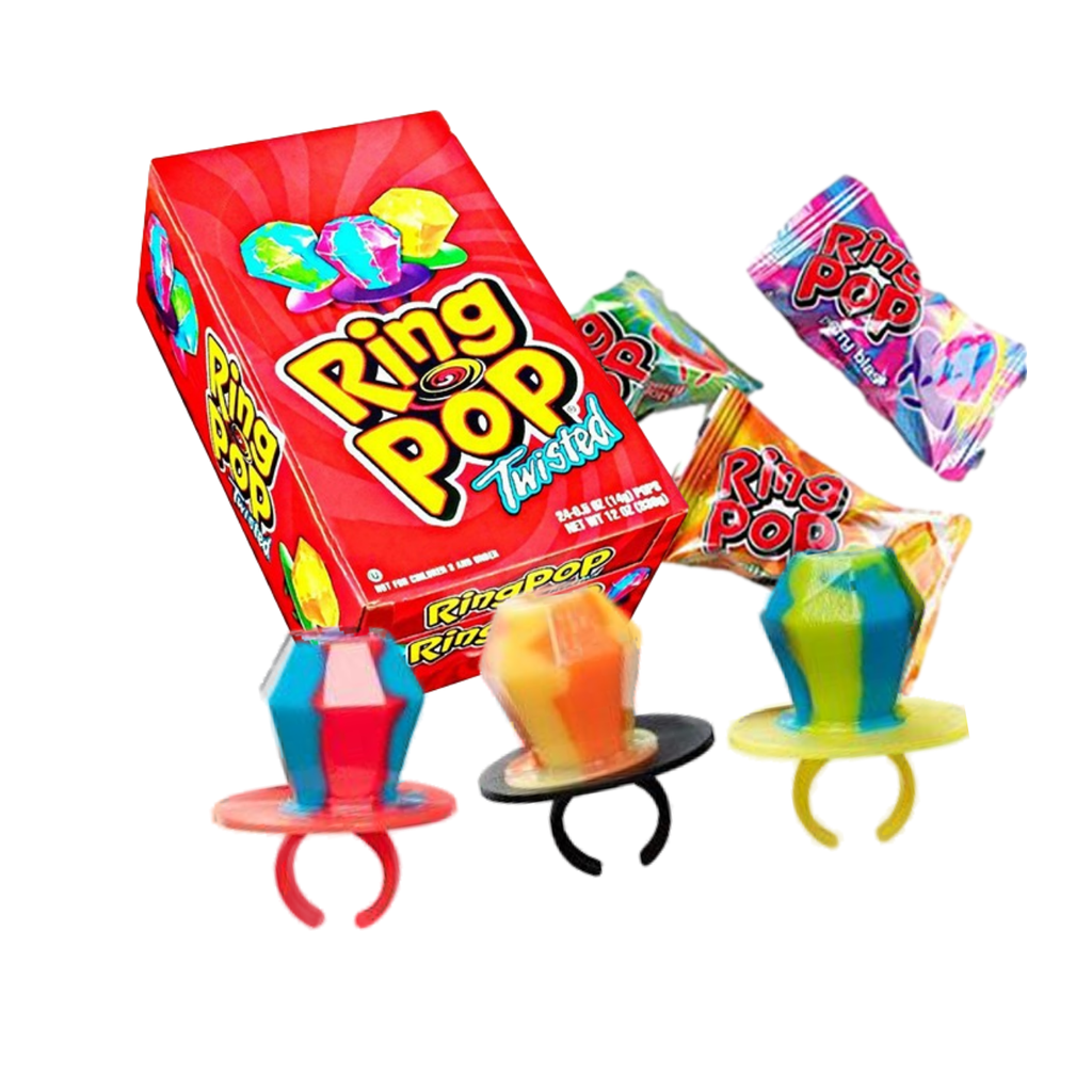 Topps Ring Pop Twisted | Confectionery