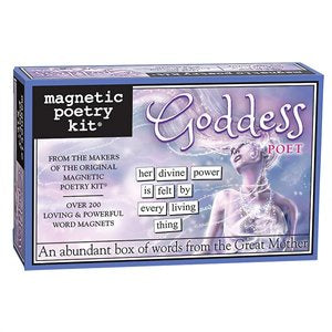 Magnetic Poetry // Goddess Poet | Gift and Humour