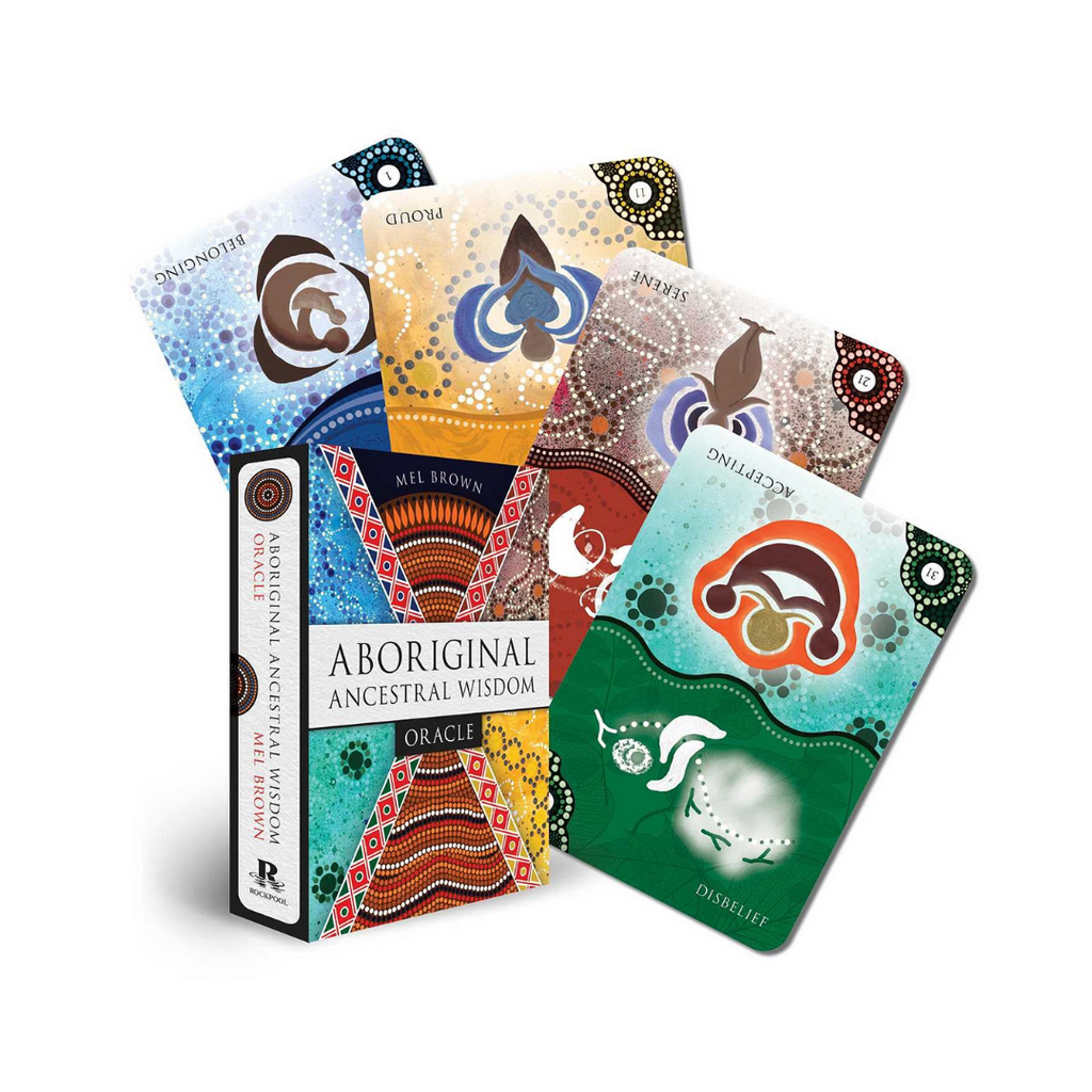 Aboriginal Ancestral Wisdom Oracle: 36 Full-Colour Cards and 112-Page Book | Cards