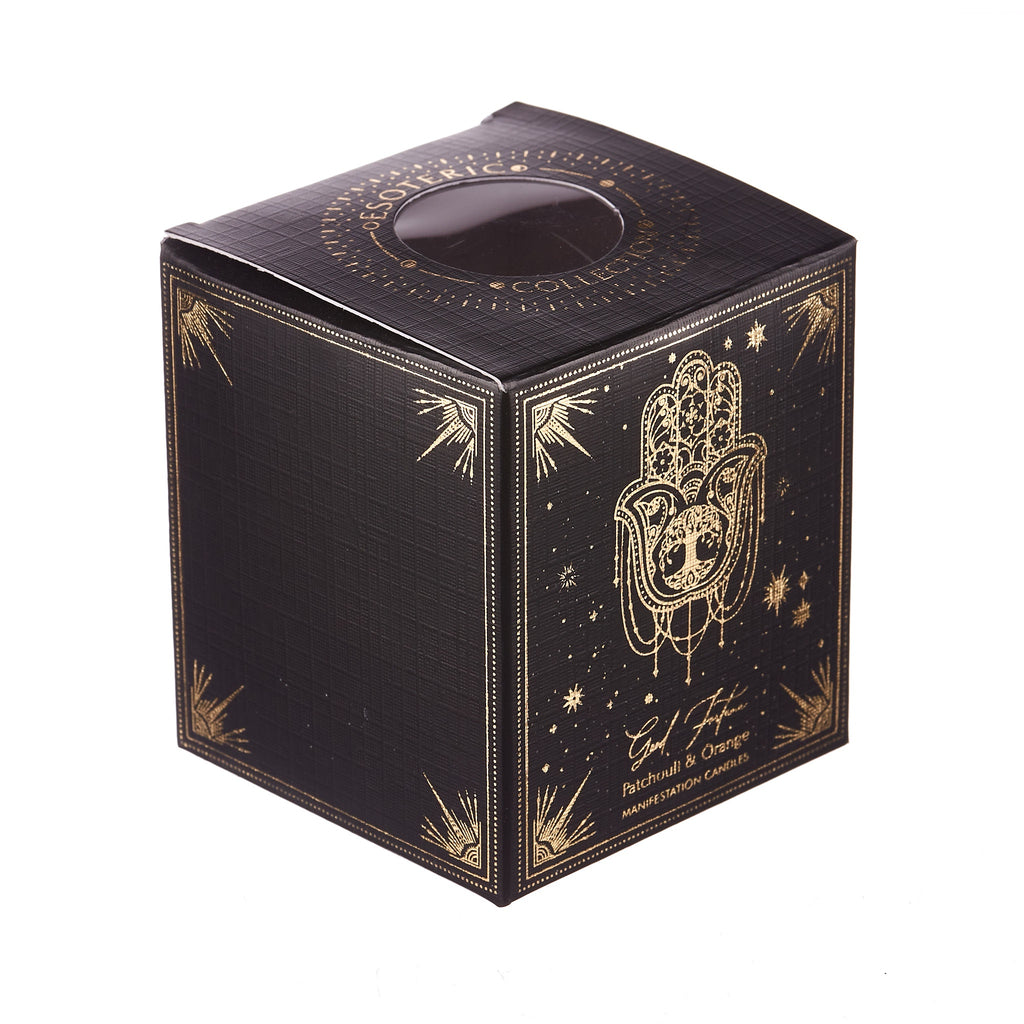 Good Fortune Manifestation Candle - Patchouli & Orange