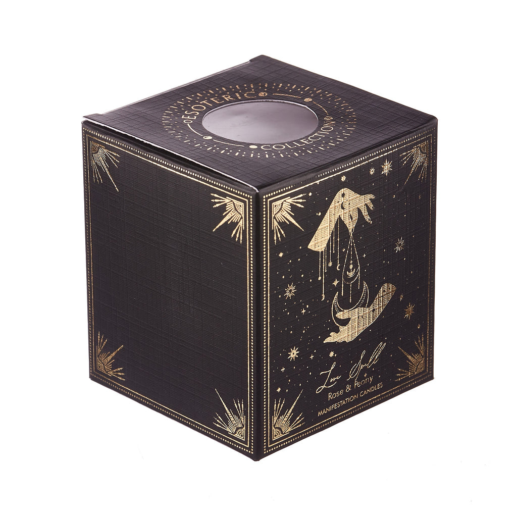 Love Spell Manifestation Candle - Rose & Peony