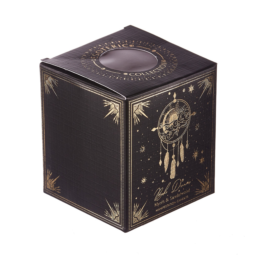 Boho Dreams Manifestation Candle - Myrrh & Sandalwood