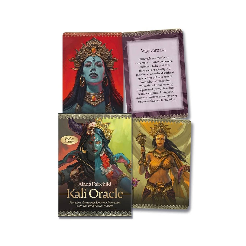 Kali Oracle (Pocket Edition): Ferocious Grace and Supreme Protection with the Wild Divine Mother | Decks