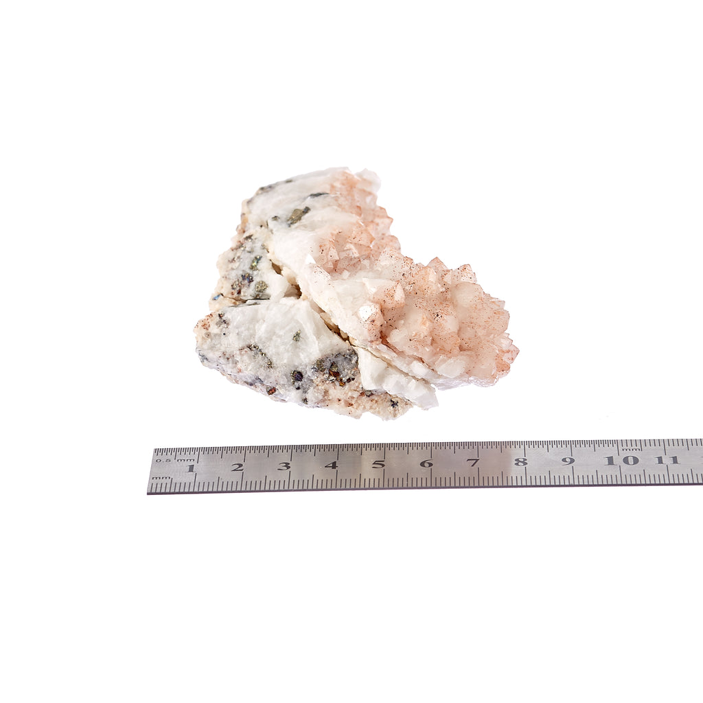Quartz & Chalcopyrite Cluster | Crystals