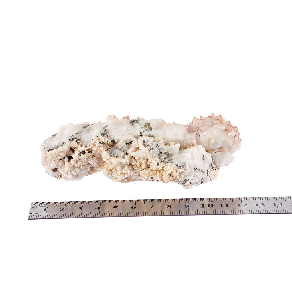 Quartz & Chalcopyrite Cluster | Crystals