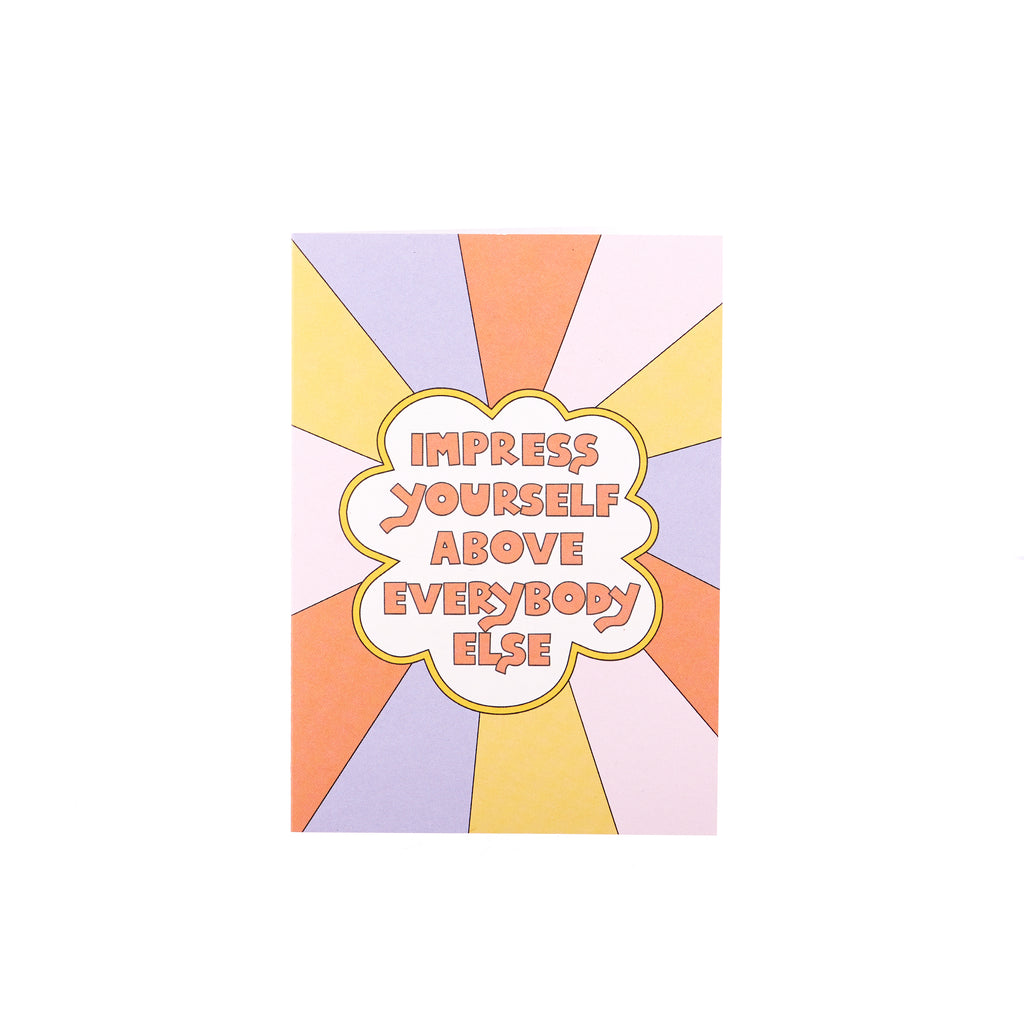 AHD // Impress Yourself Greeting Card | Greeting Cards