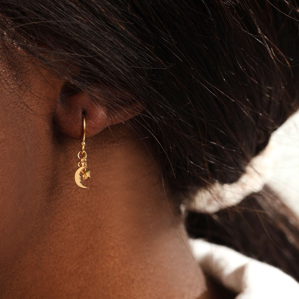 Midsummer Star // Astrology Earrings - Gold | Jewellery