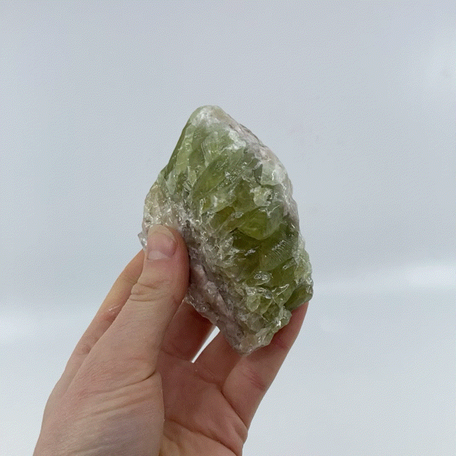 Green Calcite Rough #5