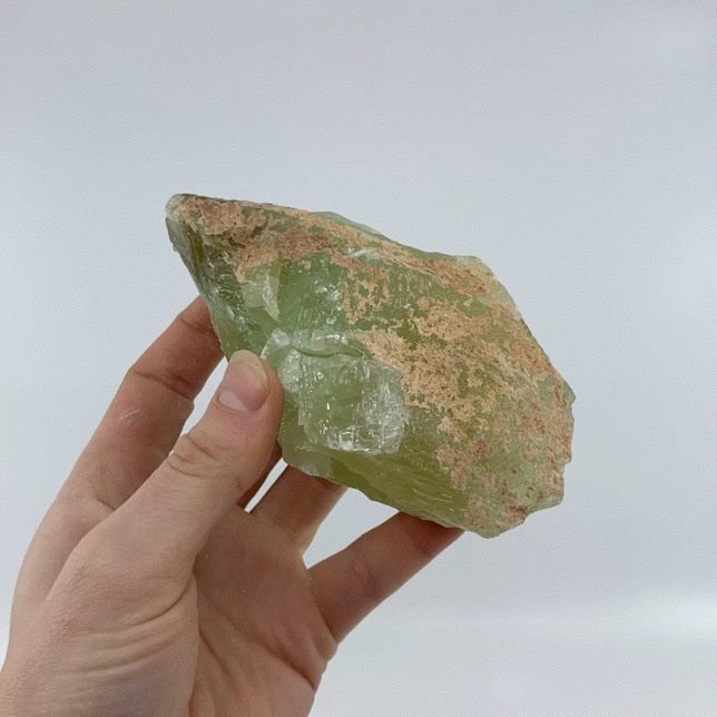 Green Calcite Rough #6