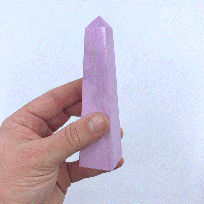 Phosphosiderite Obelisk #1 | Crystals
