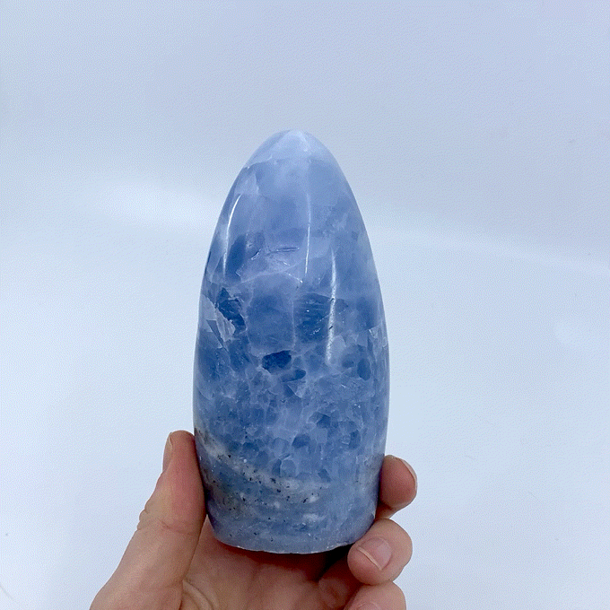 Blue Calcite Freeform #4
