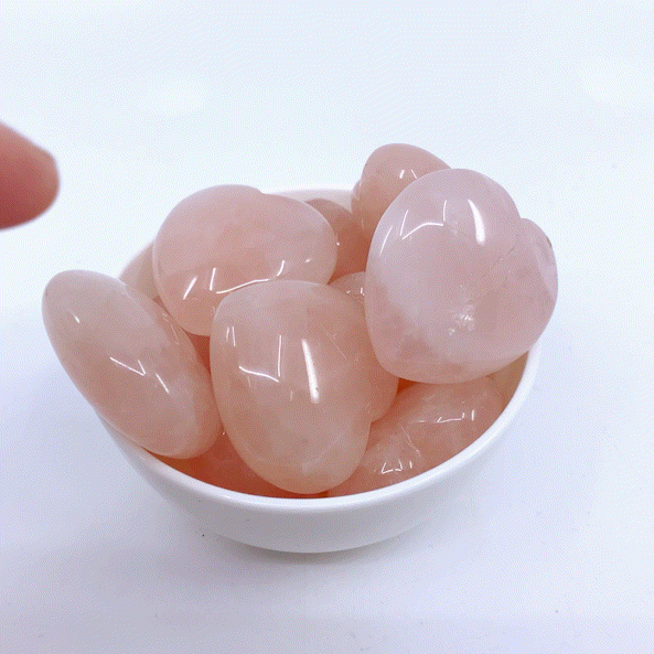 Rose Quartz Heart (China) | Crystals