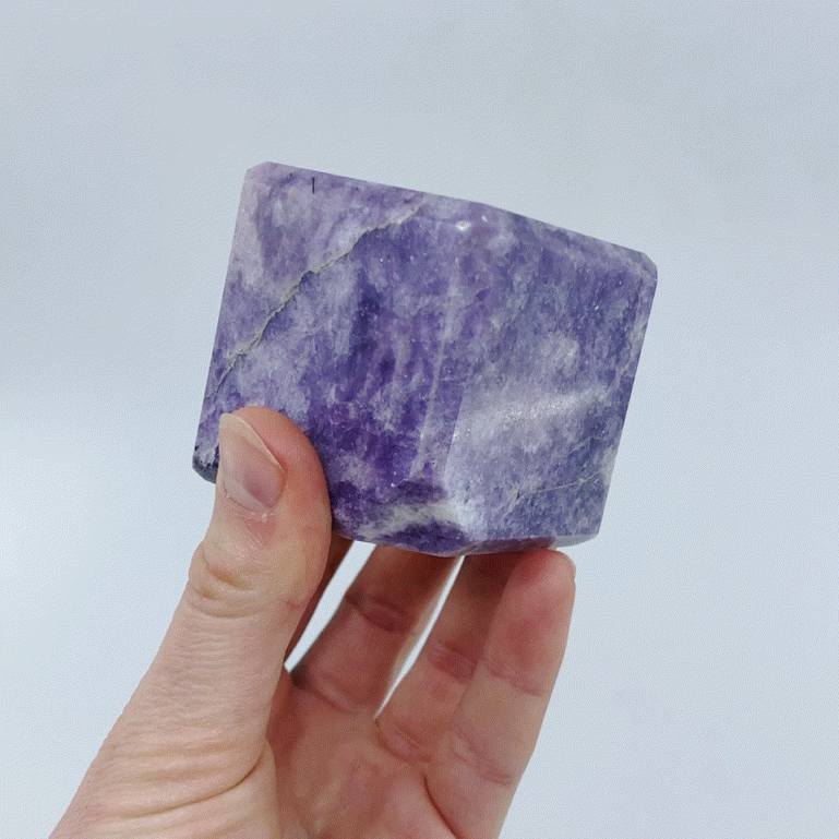 Lepidolite Cube #2