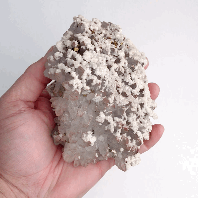 Calcite, Quartz & Chalcopyrite | Crystals