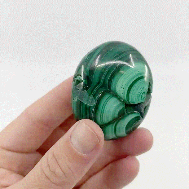 Malachite Palmstone #1