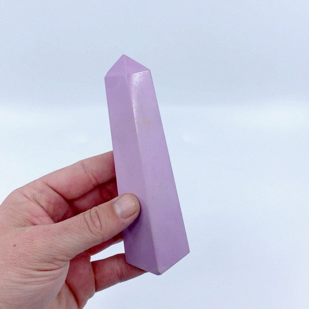 Phosphosiderite Obelisk #8 | Crystals