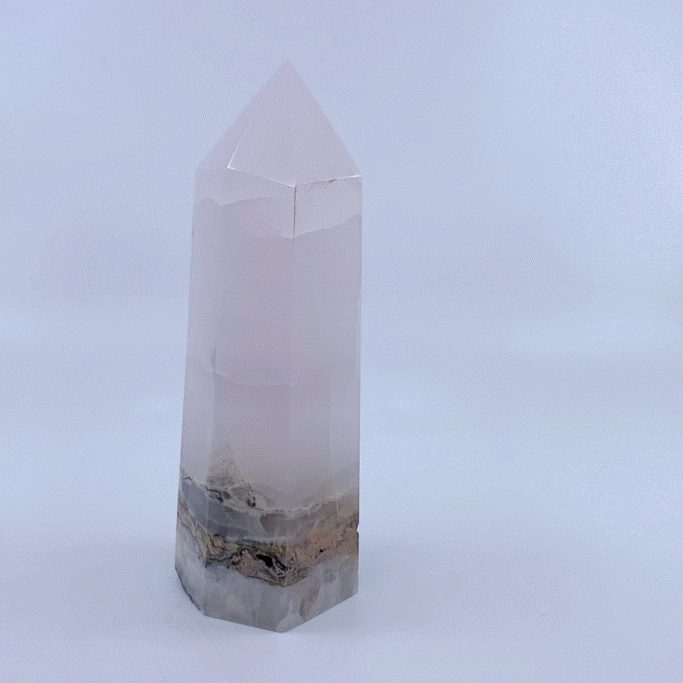 Pink Calcite Point #7 | Crystals