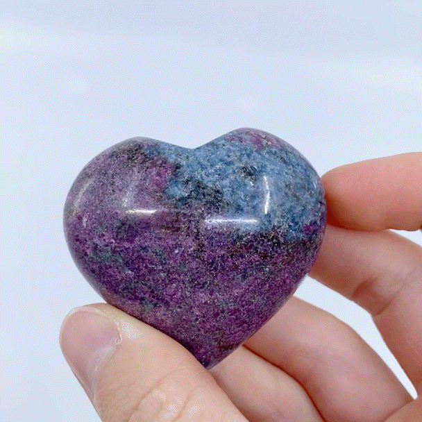 Ruby In Kyanite Heart #7 | Crystals