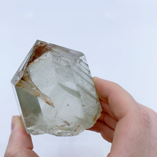 Chlorite Phantom Quartz #1 | Crystals