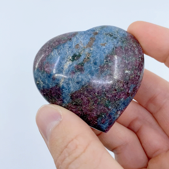 Ruby In Kyanite Heart #2 | Crystals