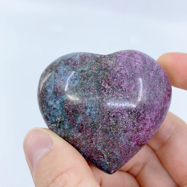 Ruby In Kyanite Heart #6 | Crystals