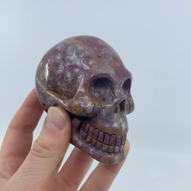 Ocean Jasper Skull #2