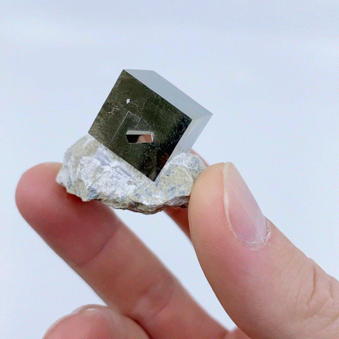 Pyrite In Matrix #3 | Crystals