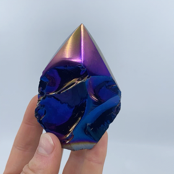 Black Obsidian Aura Point #4