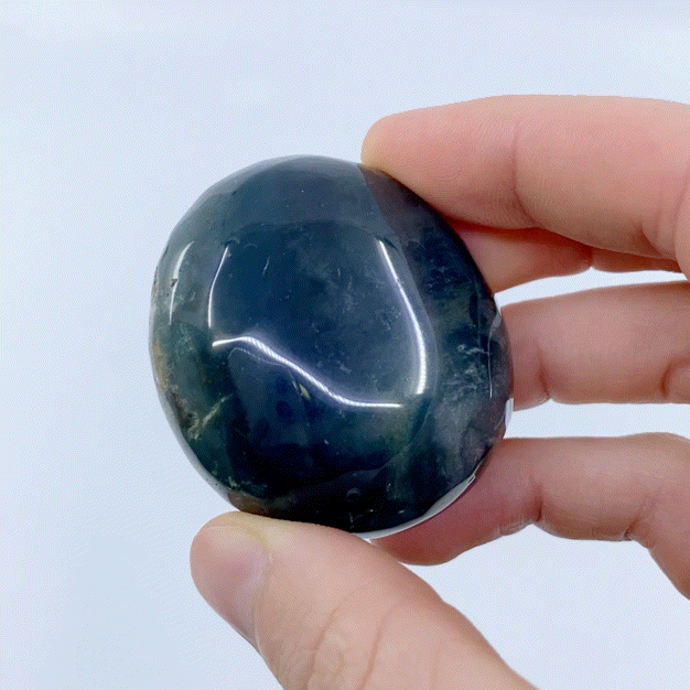 Ocean Jasper Palm Stone #25 | Crystals
