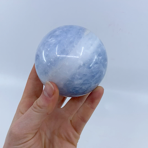 Blue Calcite Sphere #2