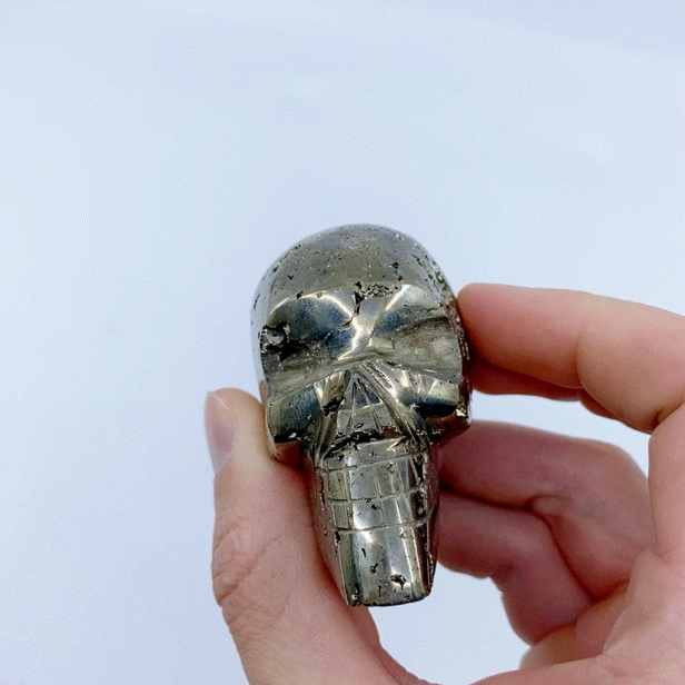 Pyrite Skull #2 | Crystals