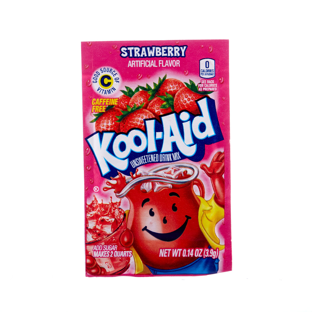 Kool-Aid // Drink Mix Sachet - Strawberry | Confectionery