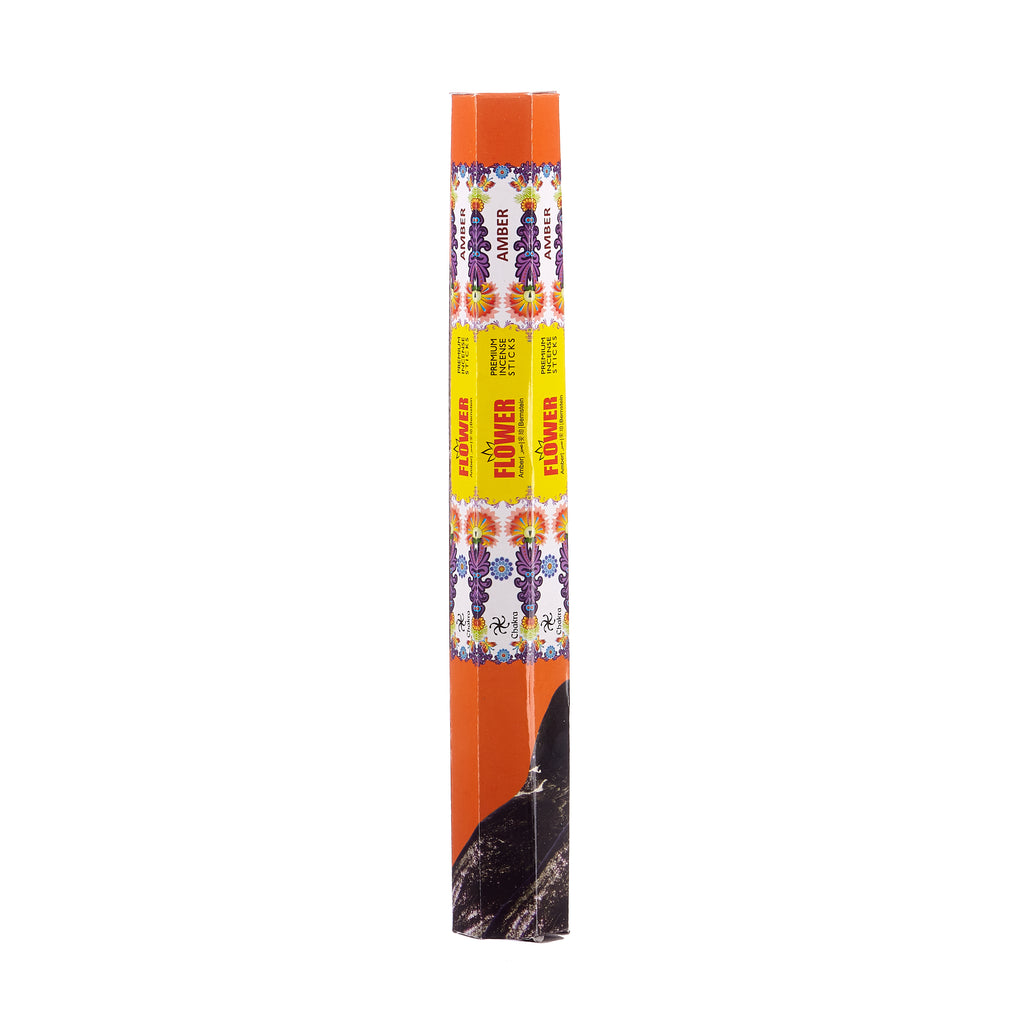 Chakra Incense // Flower Premium Incense Sticks - Amber | Incense