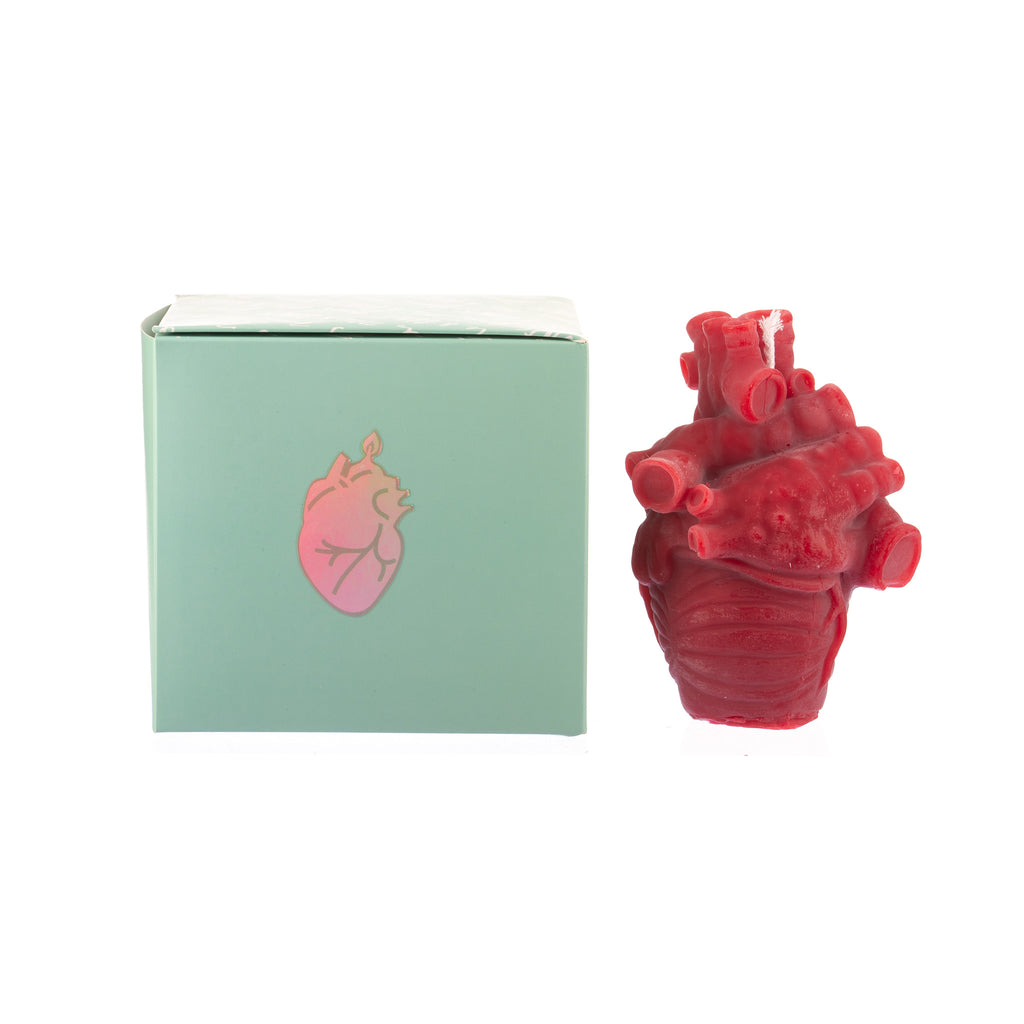 You, Me & Bones // Heart Candle - Red | Candles