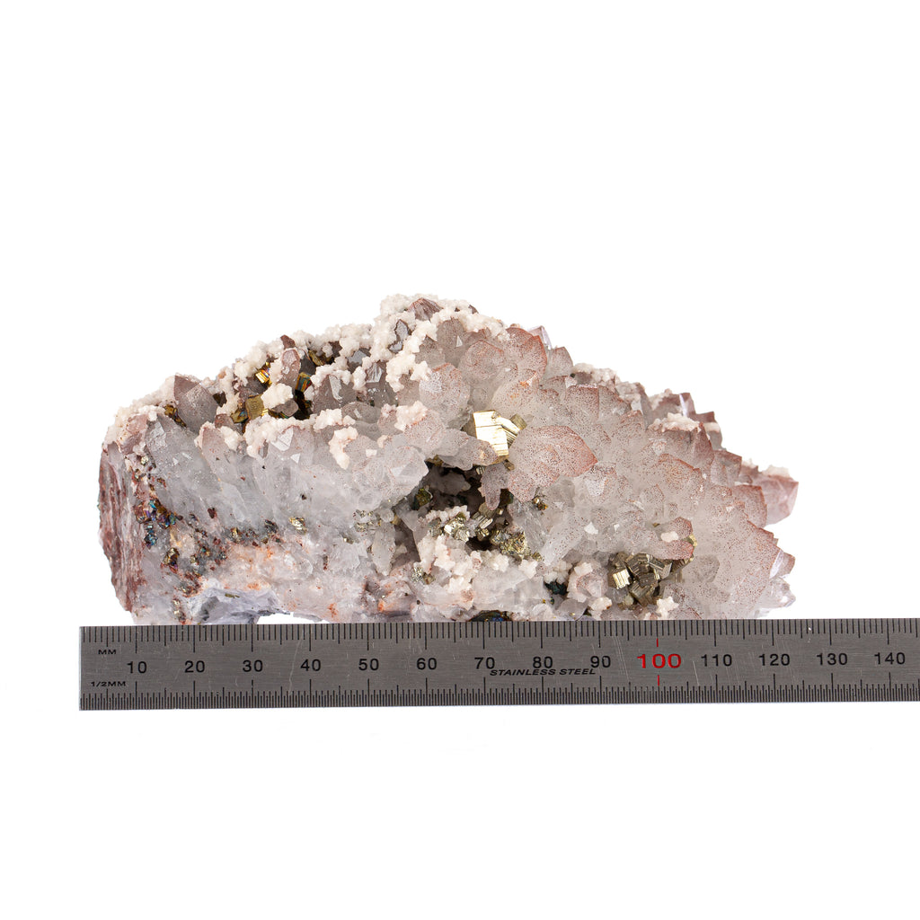 Calcite, Quartz & Chalcopyrite | Crystals