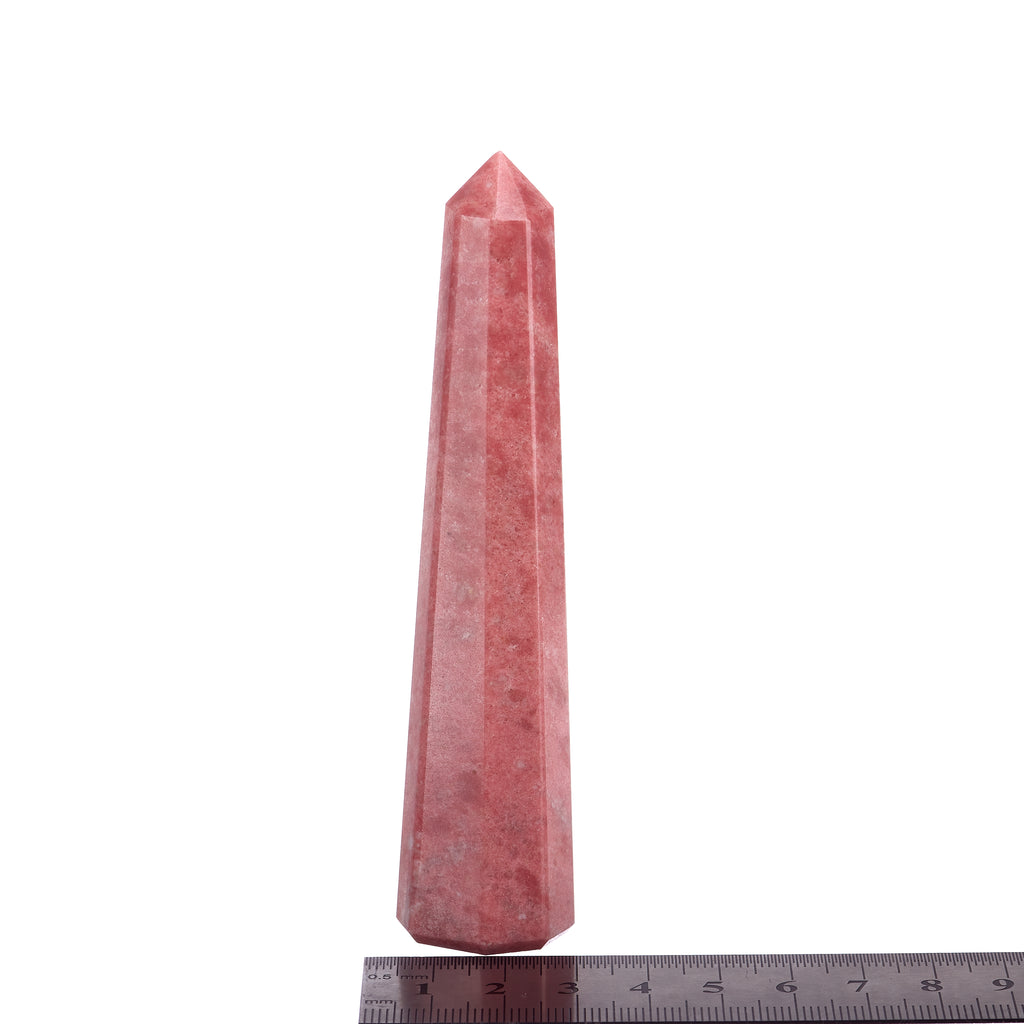 Thulite Point #3 | Crystals