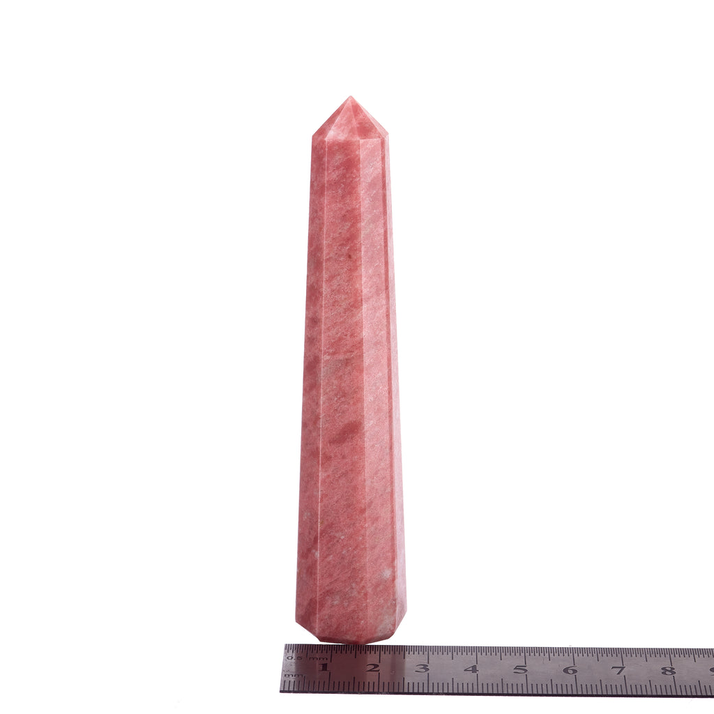 Thulite Point #3 | Crystals