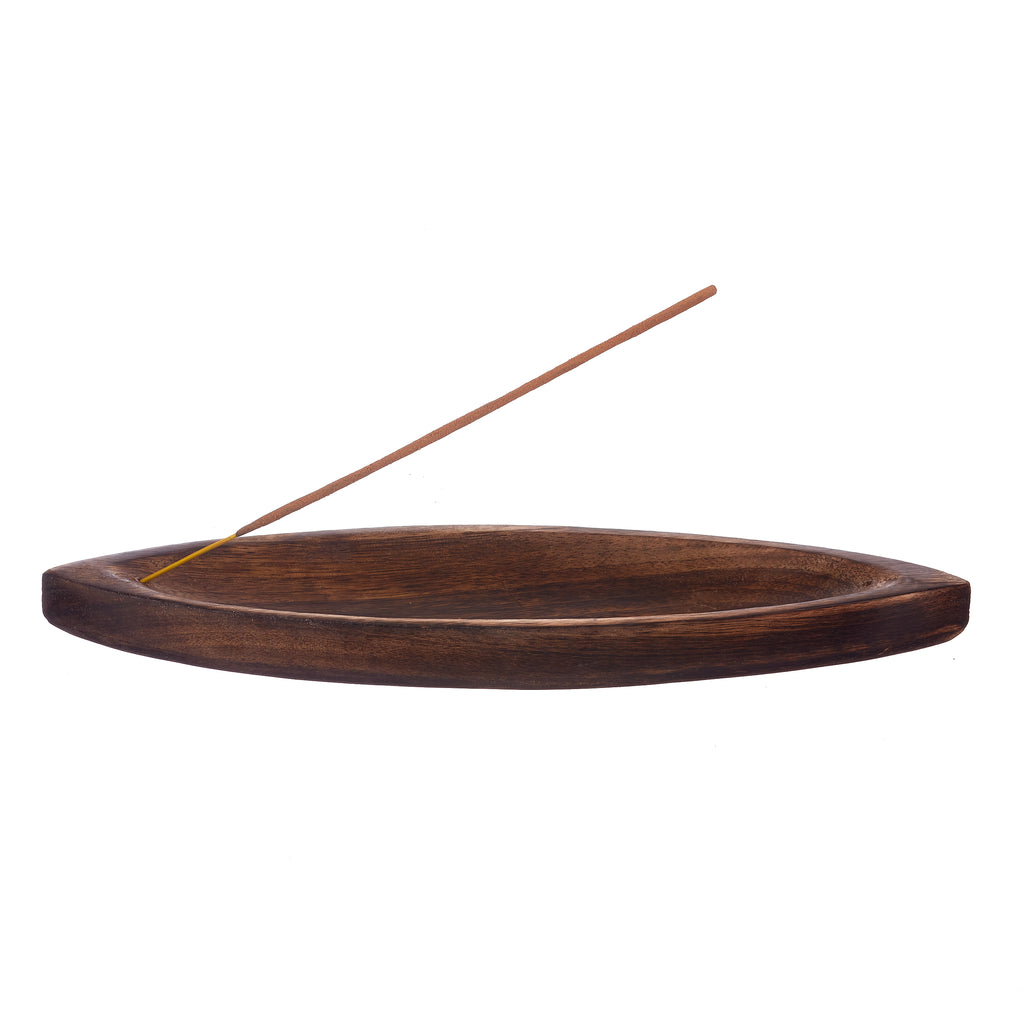Wooden Kayak Incense Dish | Incense