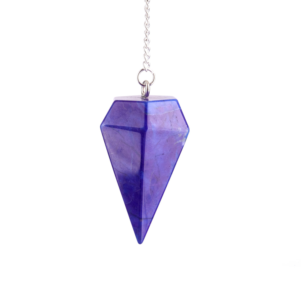 Purple Howlite Pendulum | Pendulums