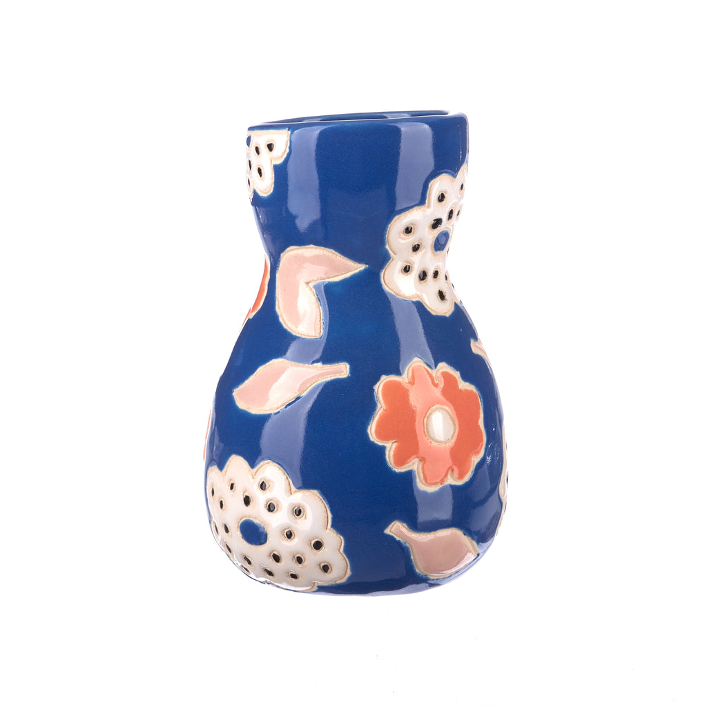Jones & Co //  Saturday Vase - Blue Floral | Jones and Co