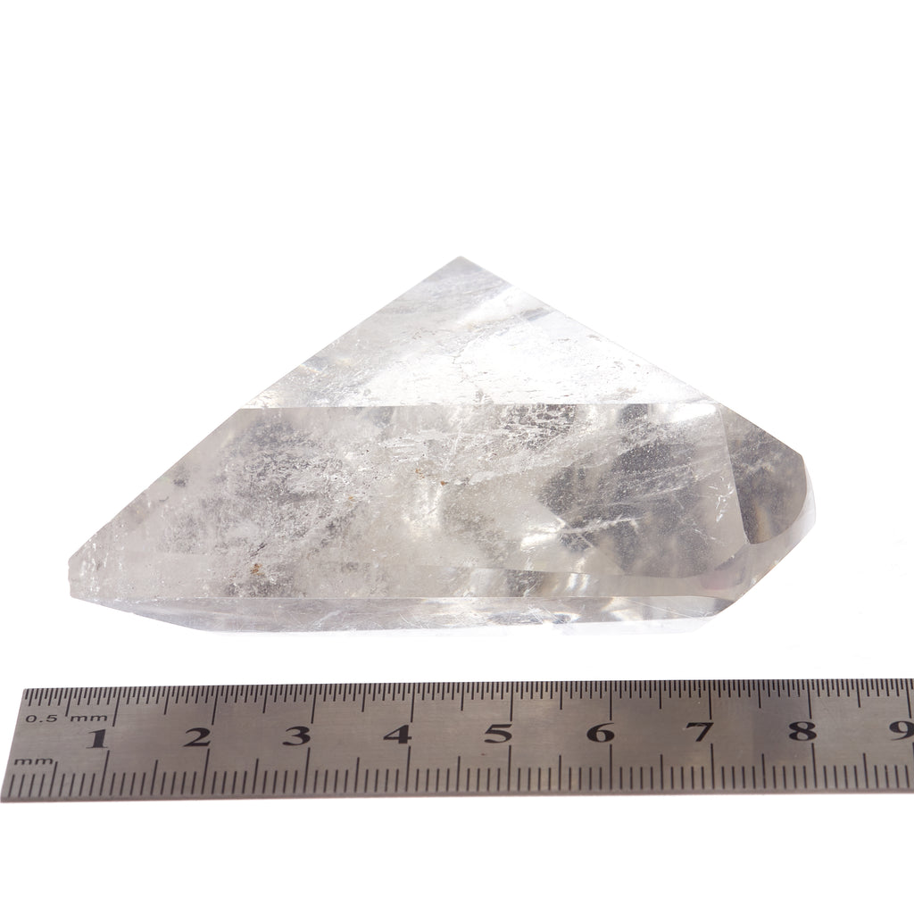 Clear Quartz Faceted Heart #3 | Crystals