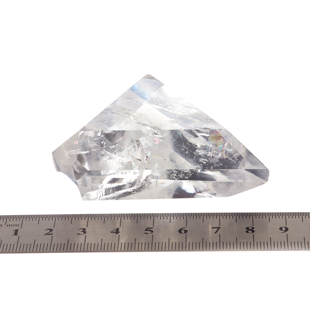 Clear Quartz Faceted Heart #12 | Crystals