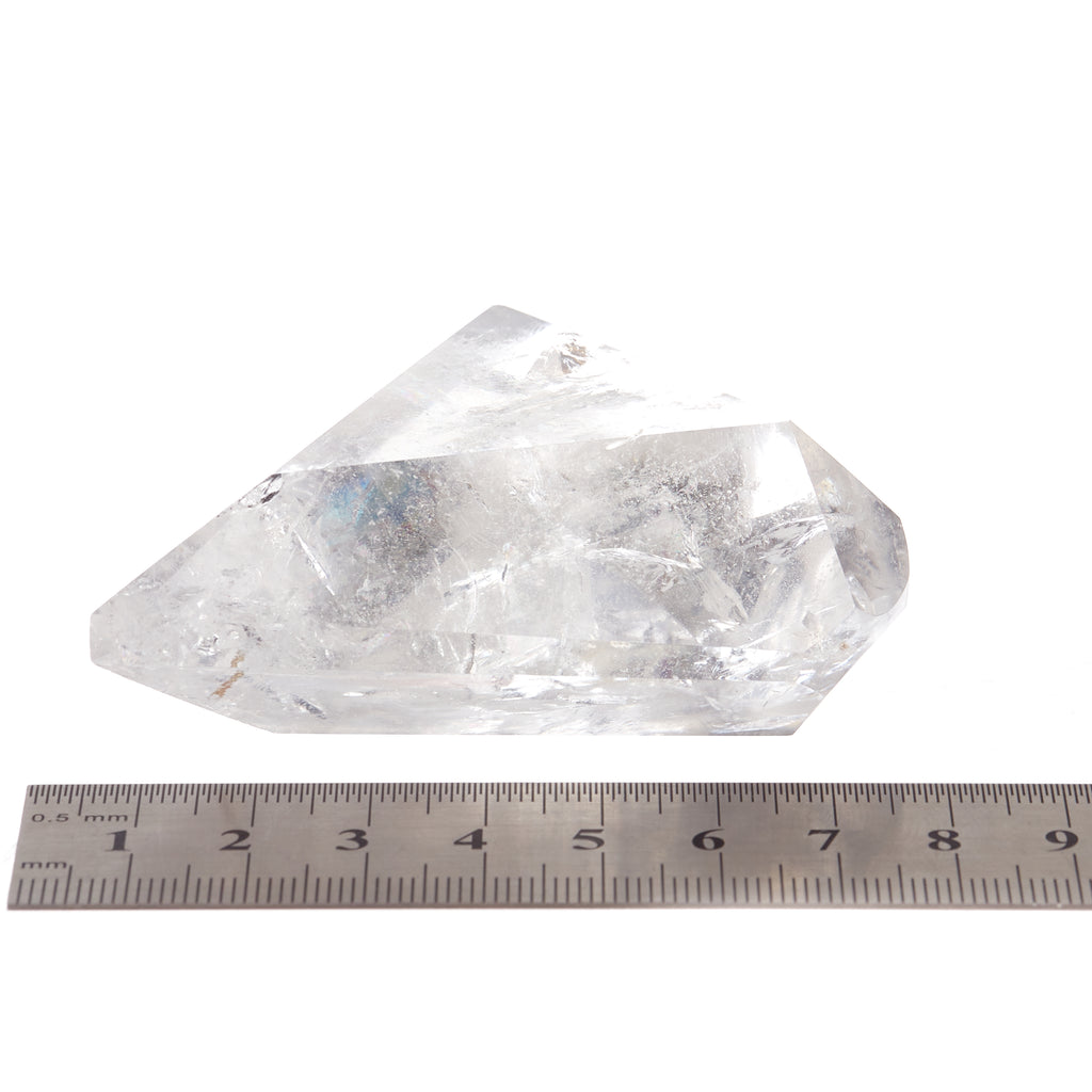 Clear Quartz Faceted Heart #13 | Crystals
