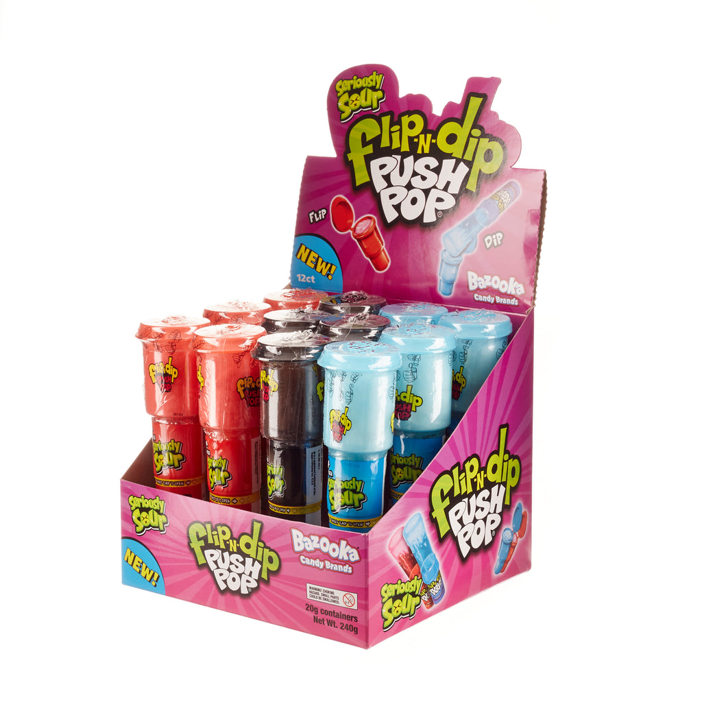 Flip-n-Dip Push Pop | Confectionery