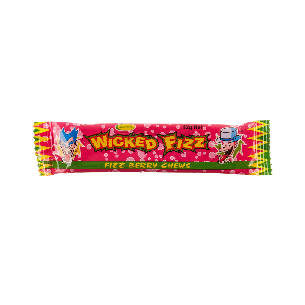 Wicked Fizz Chews // Berry Flavoured | Confectionery