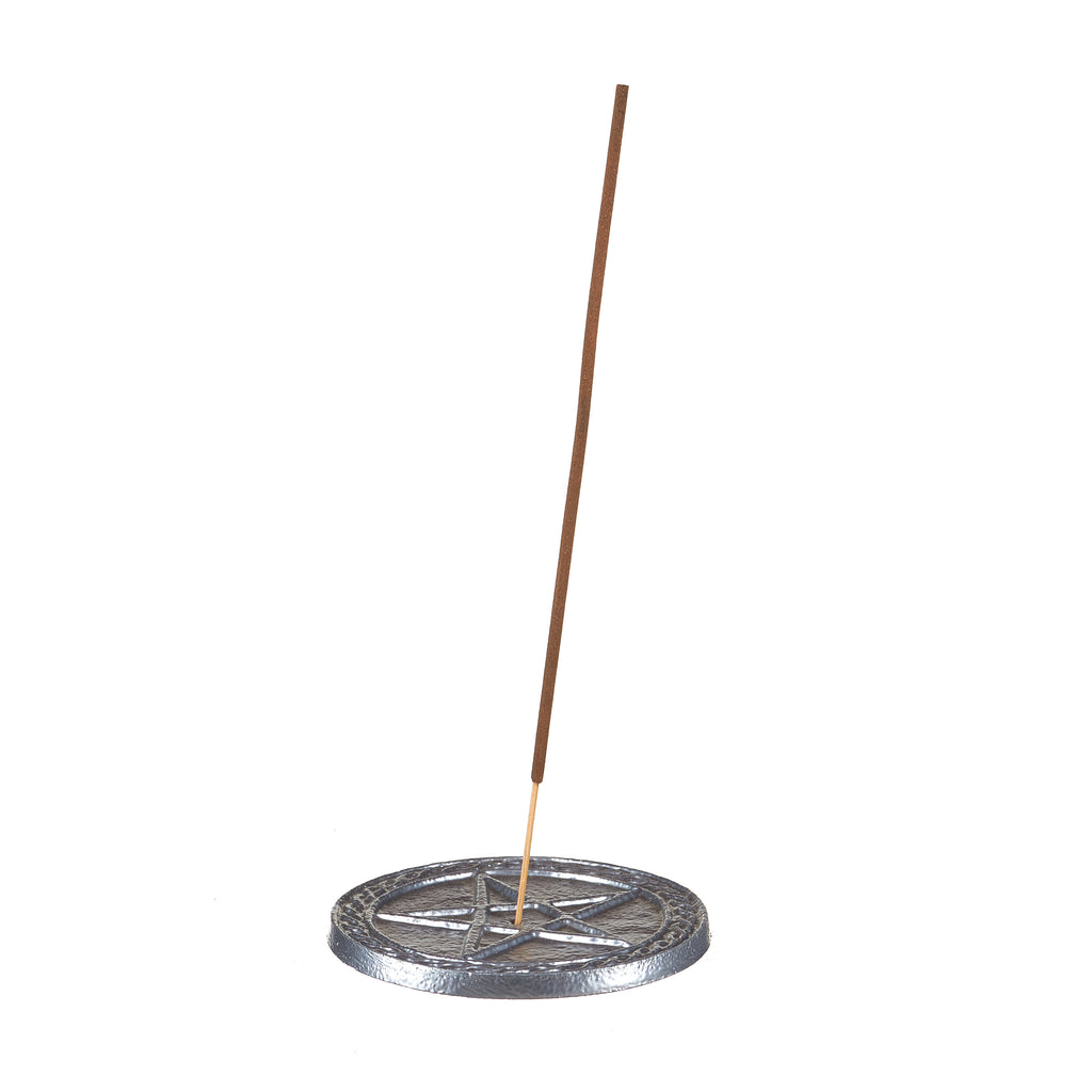 Aluminium Pentagram Incense Holder 9cm | Incense